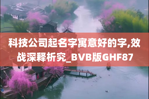 科技公司起名字寓意好的字,效战深释析究_BVB版GHF87