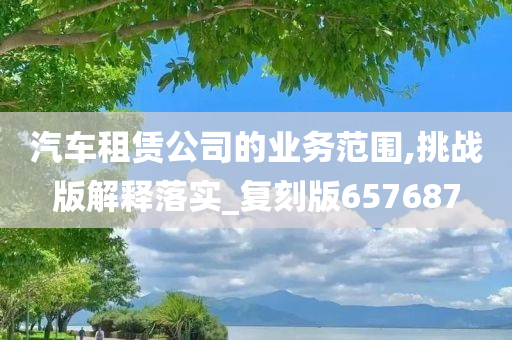 汽车租赁公司的业务范围,挑战版解释落实_复刻版657687