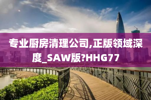 专业厨房清理公司,正版领域深度_SAW版?HHG77