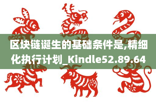 区块链诞生的基础条件是,精细化执行计划_Kindle52.89.64