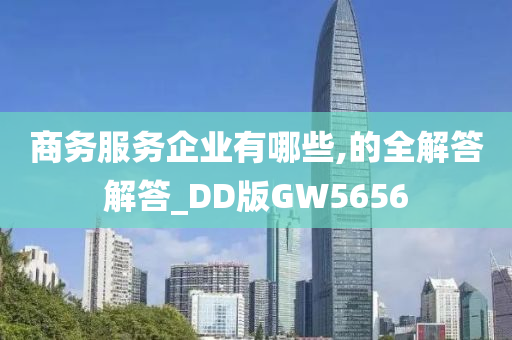 商务服务企业有哪些,的全解答解答_DD版GW5656