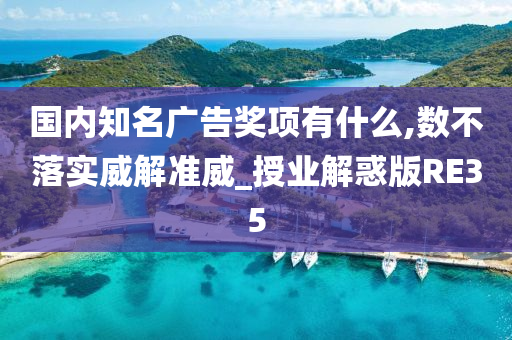 国内知名广告奖项有什么,数不落实威解准威_授业解惑版RE35