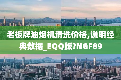 老板牌油烟机清洗价格,说明经典数据_EQQ版?NGF89