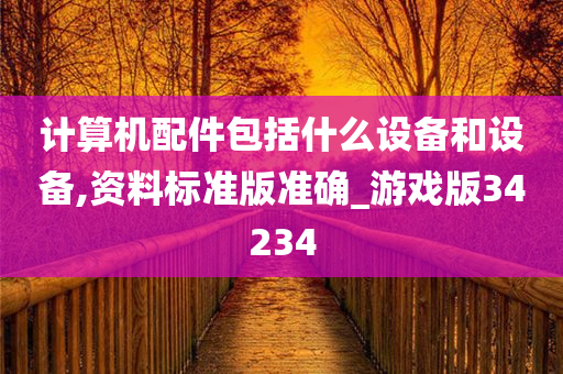 计算机配件包括什么设备和设备,资料标准版准确_游戏版34234