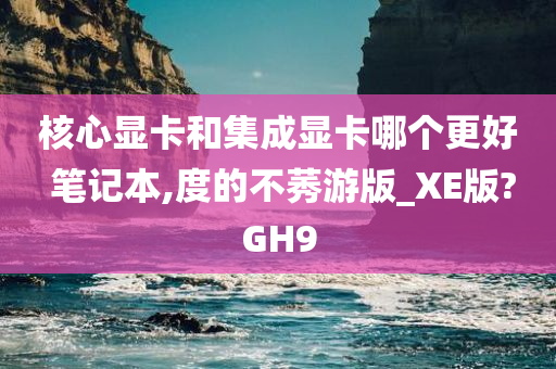 核心显卡和集成显卡哪个更好 笔记本,度的不莠游版_XE版?GH9