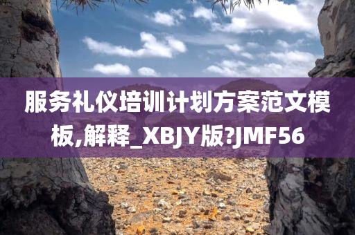 服务礼仪培训计划方案范文模板,解释_XBJY版?JMF56