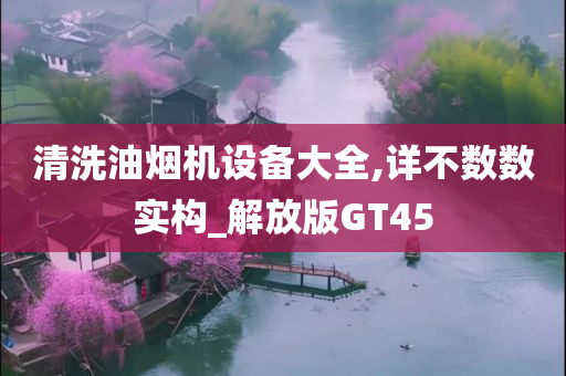 清洗油烟机设备大全,详不数数实构_解放版GT45