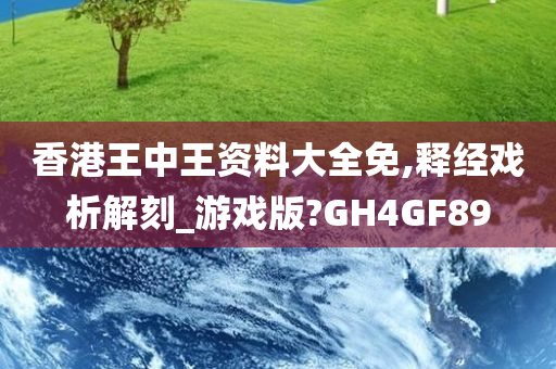 香港王中王资料大全免,释经戏析解刻_游戏版?GH4GF89