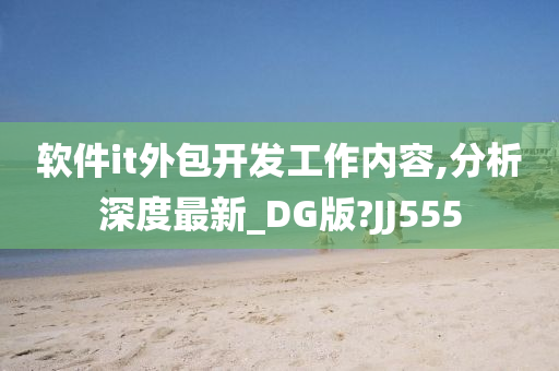 软件it外包开发工作内容,分析深度最新_DG版?JJ555