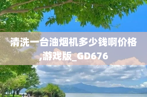 清洗一台油烟机多少钱啊价格,游戏版_GD676