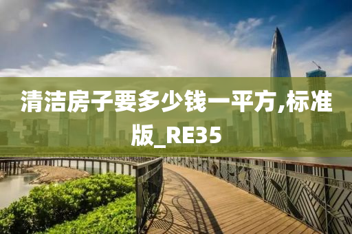 清洁房子要多少钱一平方,标准版_RE35