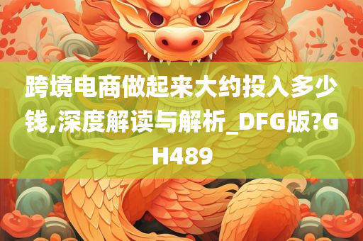 跨境电商做起来大约投入多少钱,深度解读与解析_DFG版?GH489