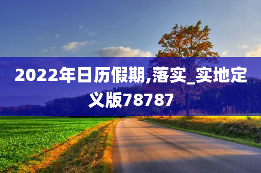 2022年日历假期,落实_实地定义版78787