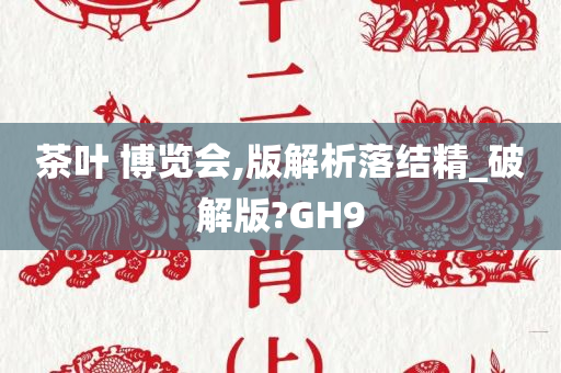 茶叶 博览会,版解析落结精_破解版?GH9