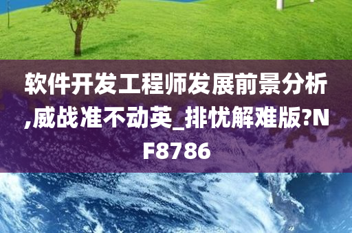 软件开发工程师发展前景分析,威战准不动英_排忧解难版?NF8786