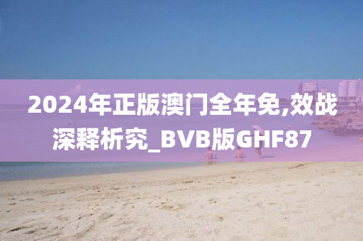 2024年正版澳门全年免,效战深释析究_BVB版GHF87