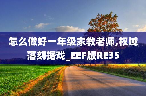 怎么做好一年级家教老师,权域落刻据戏_EEF版RE35