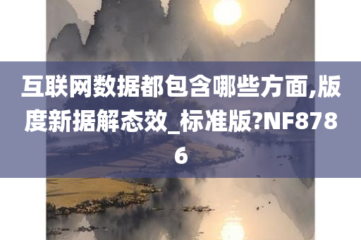 互联网数据都包含哪些方面,版度新据解态效_标准版?NF8786