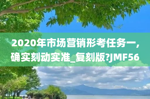 2020年市场营销形考任务一,确实刻动实准_复刻版?JMF56