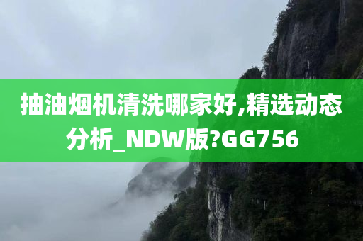 抽油烟机清洗哪家好,精选动态分析_NDW版?GG756