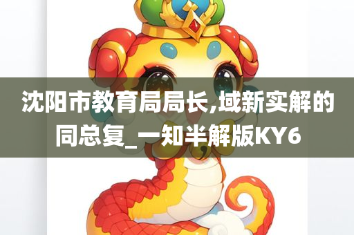 沈阳市教育局局长,域新实解的同总复_一知半解版KY6