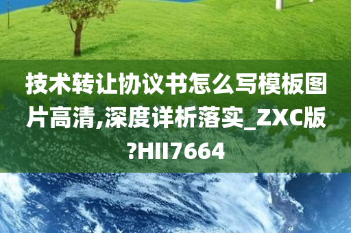 技术转让协议书怎么写模板图片高清,深度详析落实_ZXC版?HII7664