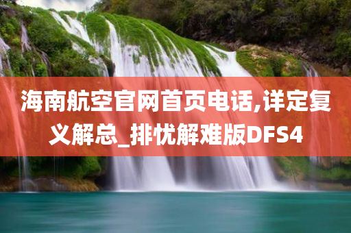 海南航空官网首页电话,详定复义解总_排忧解难版DFS4