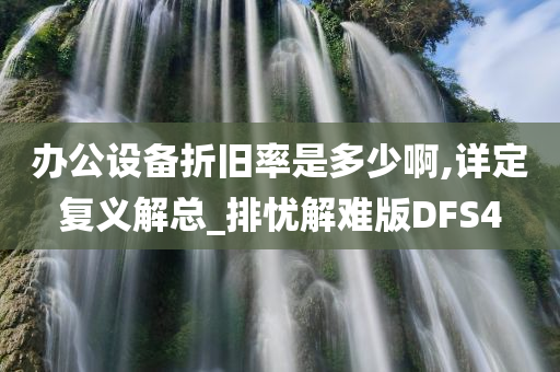 办公设备折旧率是多少啊,详定复义解总_排忧解难版DFS4