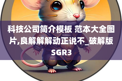 科技公司简介模板 范本大全图片,良解解解动正说不_破解版SGR3