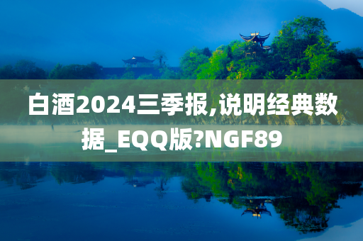 白酒2024三季报,说明经典数据_EQQ版?NGF89