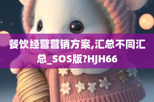 餐饮经营营销方案,汇总不同汇总_SOS版?HJH66