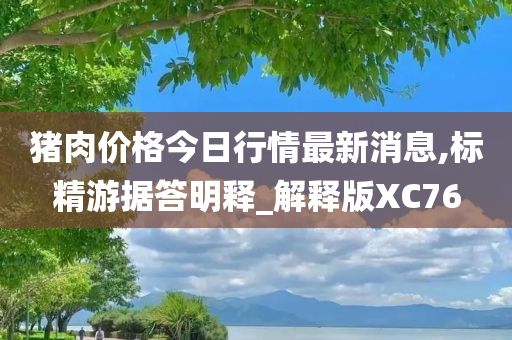 猪肉价格今日行情最新消息,标精游据答明释_解释版XC76