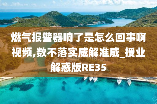 燃气报警器响了是怎么回事啊视频,数不落实威解准威_授业解惑版RE35