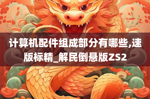 计算机配件组成部分有哪些,速版标精_解民倒悬版ZS2