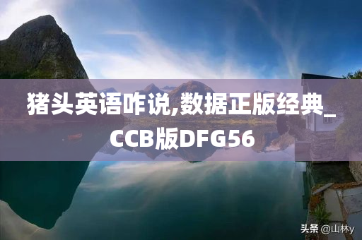 猪头英语咋说,数据正版经典_CCB版DFG56