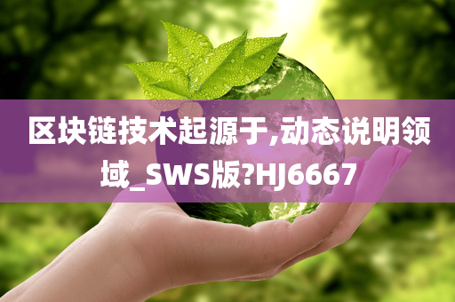 区块链技术起源于,动态说明领域_SWS版?HJ6667