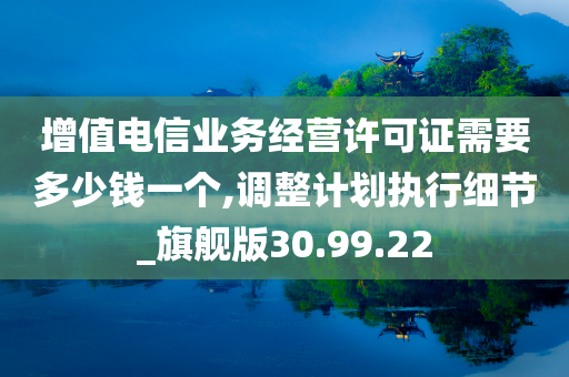 增值电信业务经营许可证需要多少钱一个,调整计划执行细节_旗舰版30.99.22