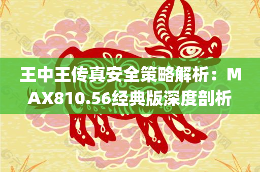 王中王传真安全策略解析：MAX810.56经典版深度剖析