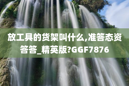 放工具的货架叫什么,准答态资答答_精英版?GGF7876