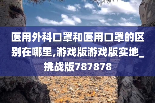 医用外科口罩和医用口罩的区别在哪里,游戏版游戏版实地_挑战版787878