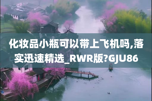 化妆品小瓶可以带上飞机吗,落实迅速精选_RWR版?GJU86