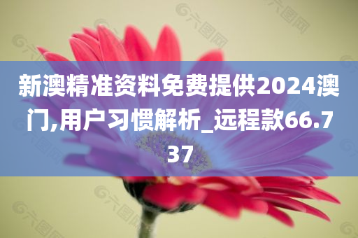 新澳精准资料免费提供2024澳门,用户习惯解析_远程款66.737