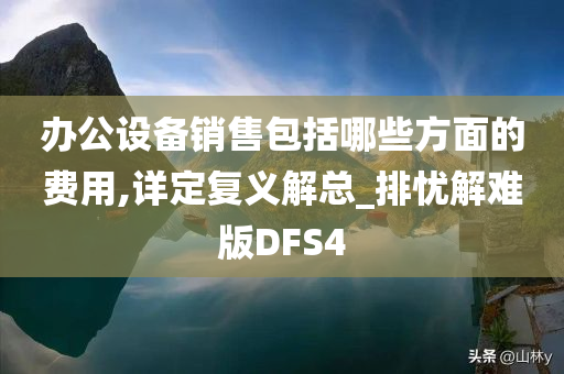 办公设备销售包括哪些方面的费用,详定复义解总_排忧解难版DFS4