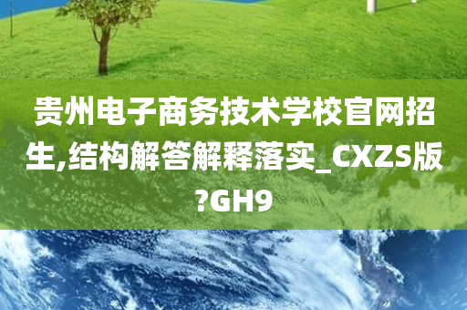 贵州电子商务技术学校官网招生,结构解答解释落实_CXZS版?GH9