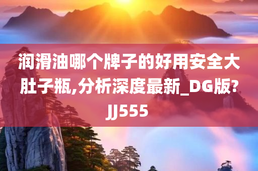 润滑油哪个牌子的好用安全大肚子瓶,分析深度最新_DG版?JJ555