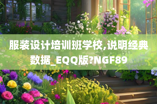 服装设计培训班学校,说明经典数据_EQQ版?NGF89