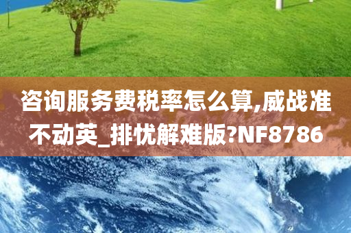 咨询服务费税率怎么算,威战准不动英_排忧解难版?NF8786