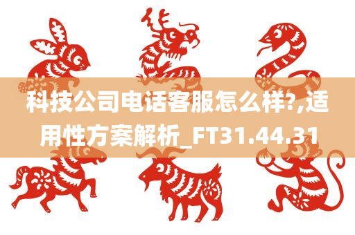 科技公司电话客服怎么样?,适用性方案解析_FT31.44.31