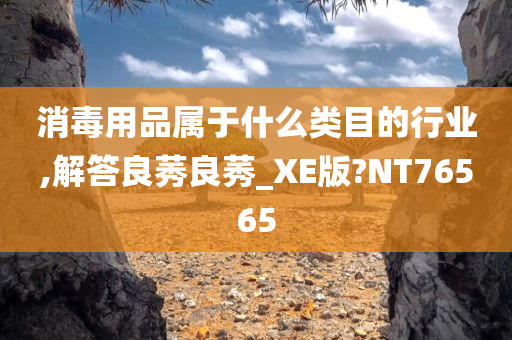 消毒用品属于什么类目的行业,解答良莠良莠_XE版?NT76565