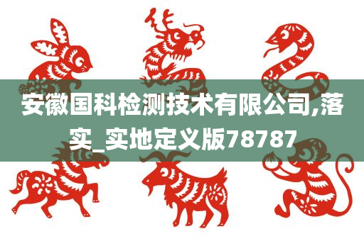 安徽国科检测技术有限公司,落实_实地定义版78787